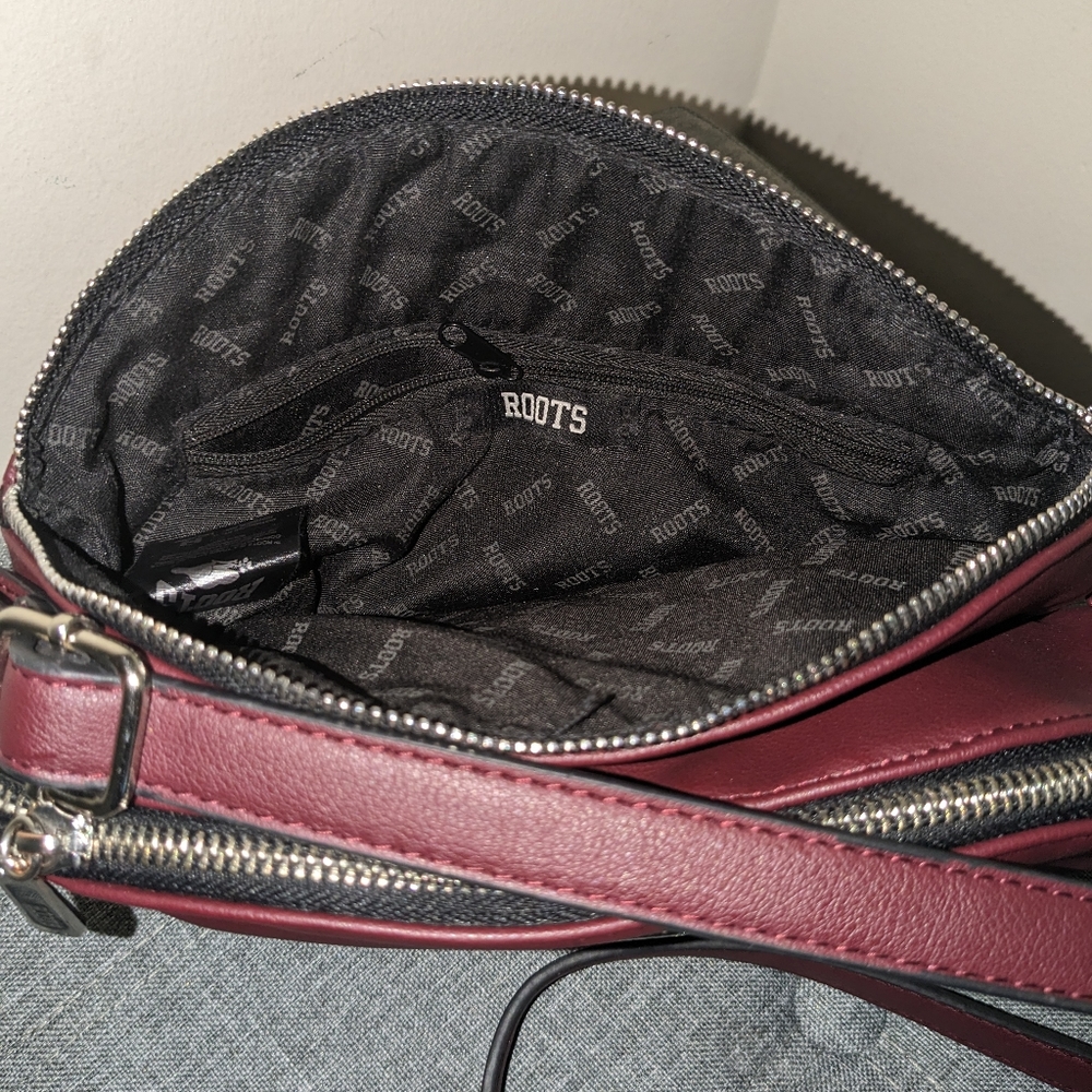 Burgundy Roots Crossbody bag - Picture 3 of 4
